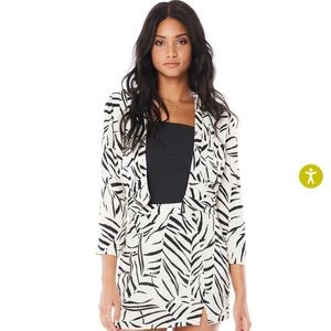 SALTWATERLUXE Crop Retro Adley Jacket Size small BEAND NEW W/ TAGS